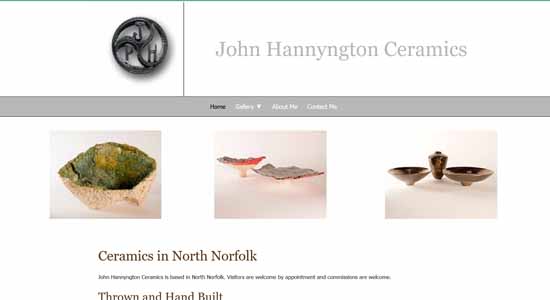 Jacks Electrical website front page - Norfolk Web Designers Portfolio